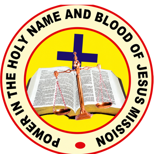 POWER IN THE HOLY NAME AAND BLOOD